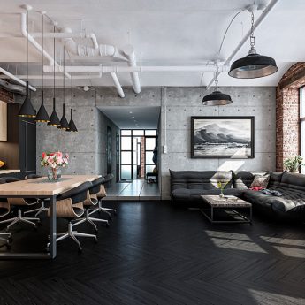 KOMPOZITNÁ PODLAHA U201 DUB BLACK 4V 6,0/0,5 MM 33/AC5 5G