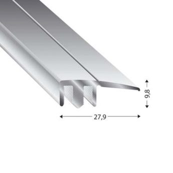 PROFIL ZAK DUO GRIP 28 MM 6-22 MM 270 CM JAV